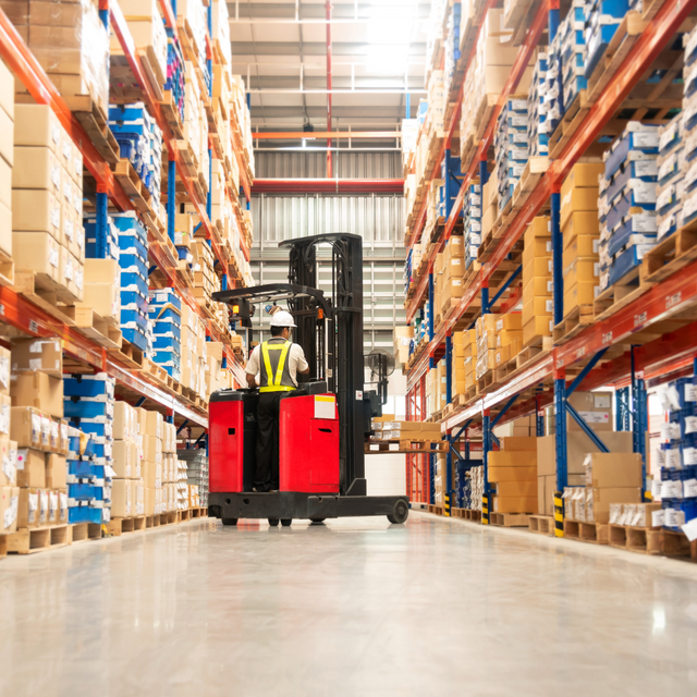 verwarmen industrie en magazijn