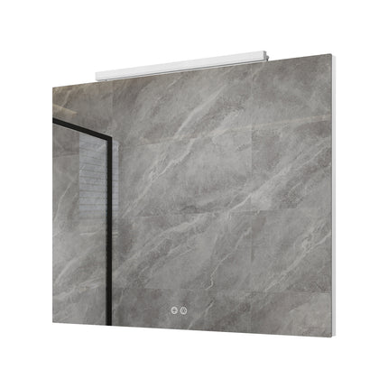 Infrarood Paneel Spiegel - Palermo LED - 80 x 100 cm - 750 Watt - Thermostaat & Wifi - Verwarminghandel