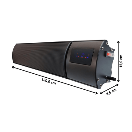 Smart HeatBar Infraroodstraler - 1800 Watt - V2.0 - Verwarminghandel