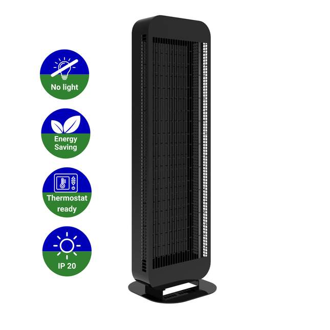 Staande Infrarood Straler Amalfi - 1900 Watt - Verwarminghandel