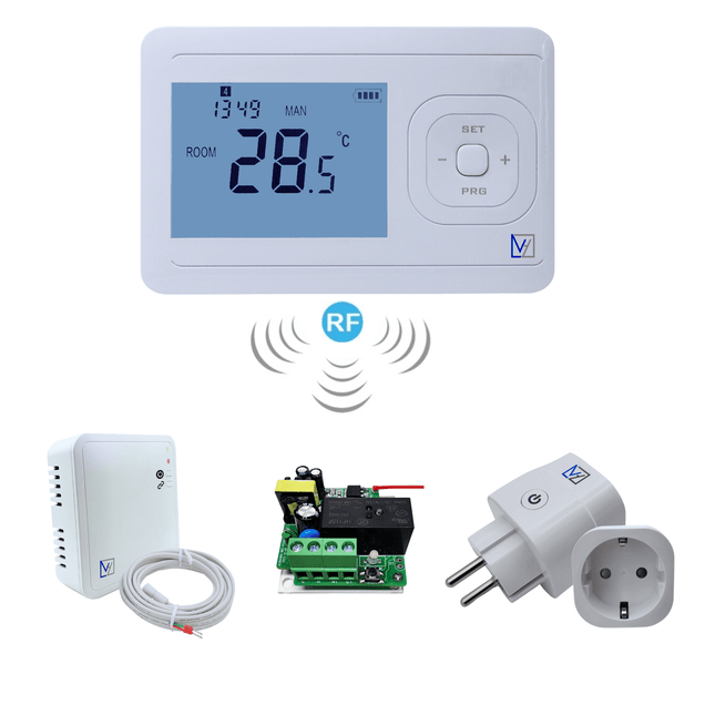 "Echo" Draadloze programmeerbare thermostaat - Verwarminghandel