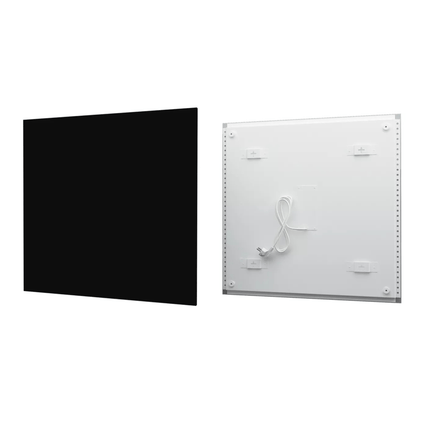Infrarood Paneel Serie GS 60 x 60 cm Zwart - 300 Watt - Verwarminghandel