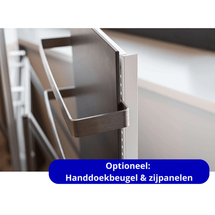 Infrarood Paneel Serie GS 60 x 60 cm Zwart - 300 Watt - Verwarminghandel