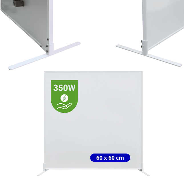Infrarood Paneel Verona - 60 x 60 cm - 350 Watt - Verwarminghandel