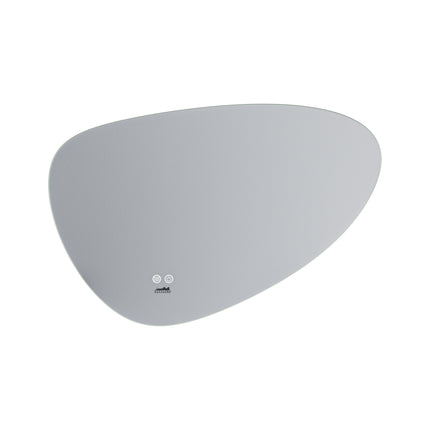 Moderne Badkamer Spiegel "Sassari" - 60 x 90 cm - LED & Anti - condens - Verwarminghandel