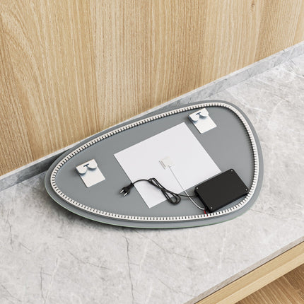 Moderne Badkamer Spiegel "Sassari" - 75 x 120 cm - LED & Anti - condens - Verwarminghandel