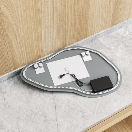 Moderne Badkamer Spiegel "Orroli" - 75 x 120 cm - LED & Anti - condens - Verwarminghandel