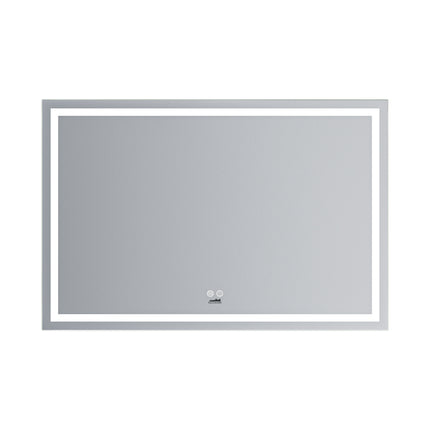 Moderne Badkamer Spiegel "Ottana" - 80 x 120 cm - LED & Anti - condens - Verwarminghandel