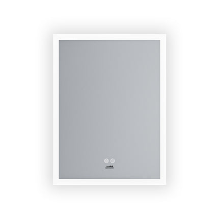 Moderne Badkamer Spiegel "Oristano" - 80 x 60 cm - LED & Anti - condens - Verwarminghandel