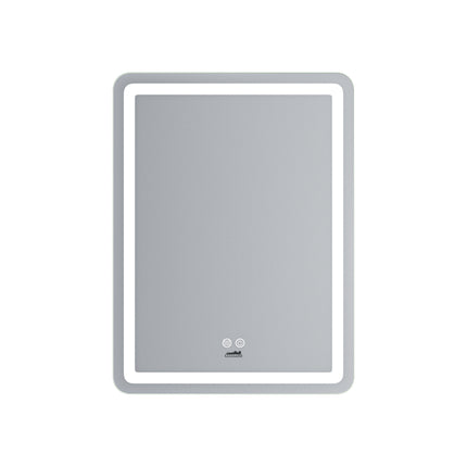 Moderne Badkamer Spiegel "Bosa" - 80 x 60 cm - LED & Anti - condens - Verwarminghandel