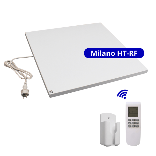 Infrarood Paneel Milano HT - Draadloze bediening - 60 x 60 cm - 450 Watt - Verwarminghandel