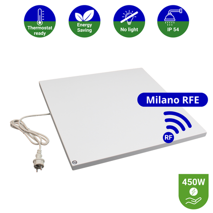 Infrarood Paneel Milano RFE - Draadloze thermostaat - 60 x 60 cm - 450 Watt