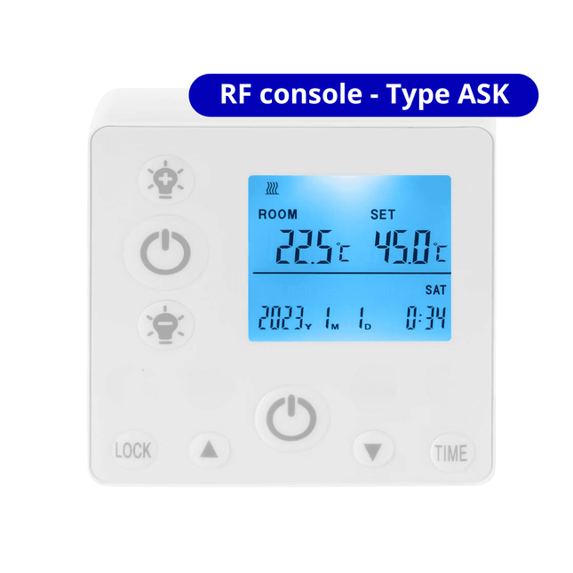 Bedieningsconsole voor Monza WIFI Infrarood LED paneel - Verwarminghandel