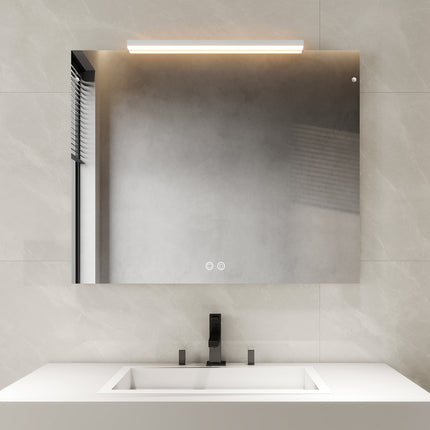 Infrarood Paneel Spiegel - Palermo LED - 80 x 100 cm - 750 Watt - Thermostaat & Wifi - Verwarminghandel