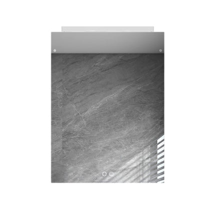 Infrarood Paneel Spiegel - Palermo LED - 80 x 60 cm - 500 Watt - Thermostaat & Wifi - Verwarminghandel