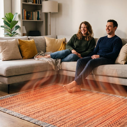 Tapijtverwarming "Stromboli" met 8 warmtestanden 160 x 230 cm - Verwarminghandel