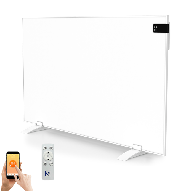 Infrarood Paneel Superia V3 - Wand of vrijstaand - 60 x 120 cm - 720 Watt - Verwarminghandel