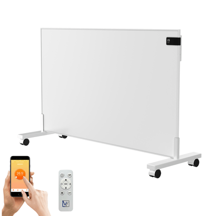Infrarood Paneel Superia V3 - Wand of vrijstaand - 50 x 90 cm - 450 Watt - Verwarminghandel