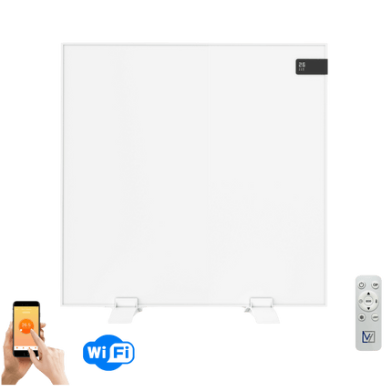 Infrarood Paneel Superia V3 - Wand of vrijstaand - 60 x 60 cm - 360 Watt - Verwarminghandel