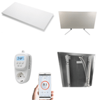 85,0 x 119,2 x 3 cm - 1000 watt / Atlas Wifi