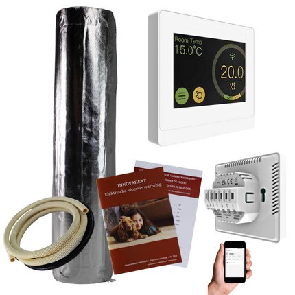 AF-Mat vloerverwarming op mat 2,5 m²