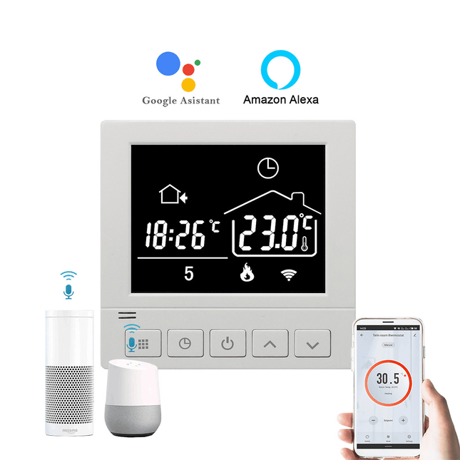 "Chronos" Digitale wifi thermostaat - Verwarminghandel