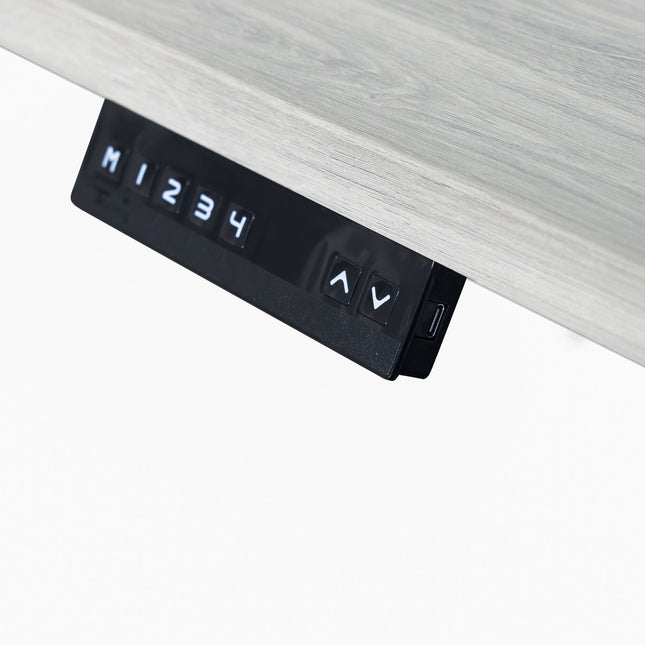 Elektrisch verstelbaar zit-sta bureau frame 200 x 80 cm - Zwart