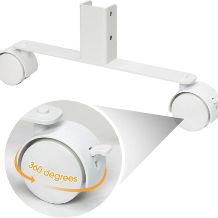 Standconsole set met wielen voor infrarood panelen