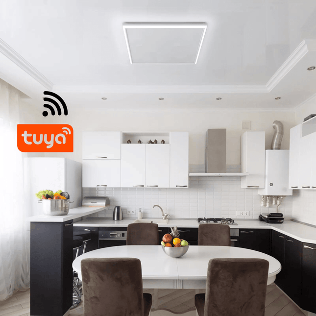 Infrarood paneel met LED verlichting & wifi - 400 Watt - Verwarminghandel