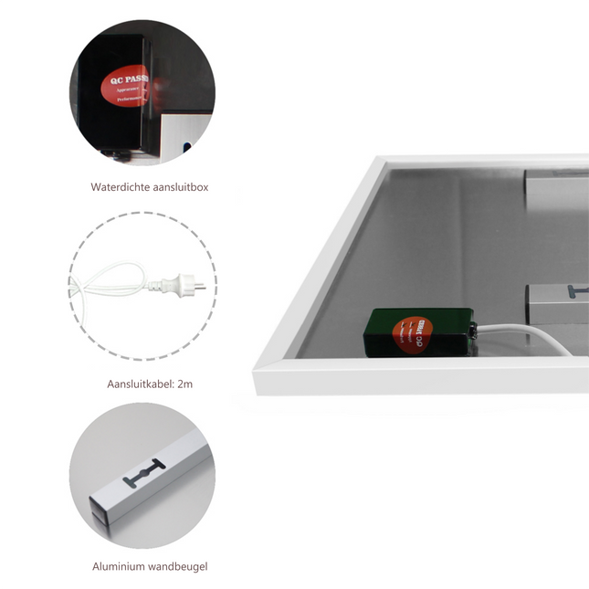 Infrarood Paneel Napoli 60 x 120 cm - 700 Watt
