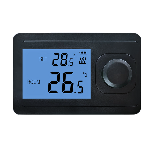 "Otus" Draadloze RF thermostaat - Mat Zwart