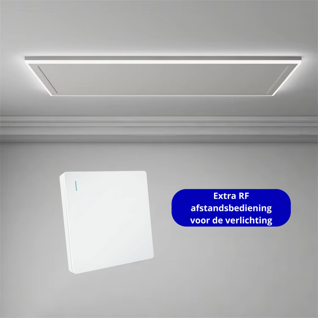 RF lichtschakelaar voor infrarood LED panelen met Wifi