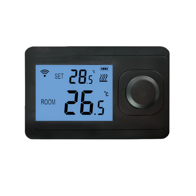 "Otus Wifi" Draadloze RF Wifi thermostaat - Mat Zwart