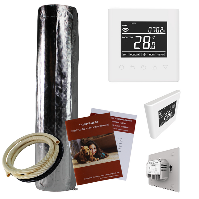 AF-Mat vloerverwarming op mat 2,5 m²