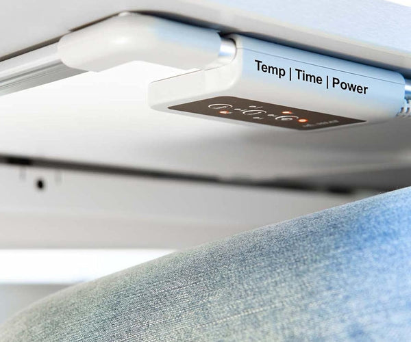 Infrarood verwarmer voor montage onder bureau - 100 watt - 30 x 50 cm