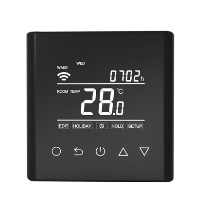 "Calypso-W" Digitale wifi thermostaat - Zwart
