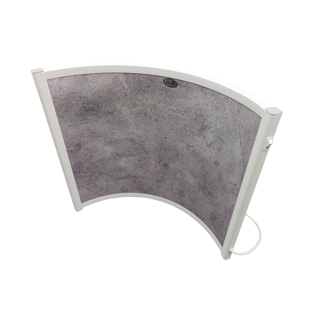 Verplaatsbaar infrarood paneel "Curved Stone"