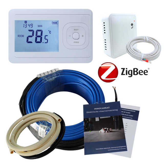 Elektrische vloerverwarming kabel - 1800 Watt