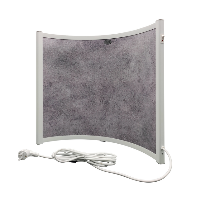 Verplaatsbaar infrarood paneel "Curved Stone"