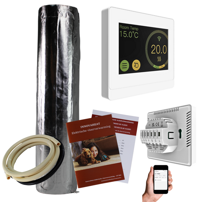 AF-Mat vloerverwarming op mat 1,5 m²
