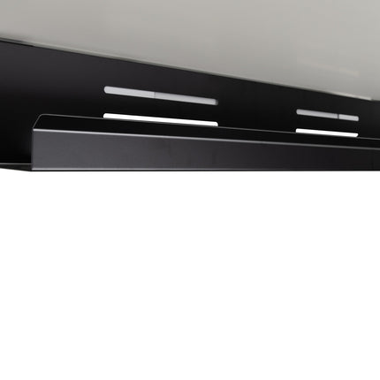 Elektrisch verstelbaar zit-sta bureau inclusief blad naar keuze (160x80) - Zwart frame