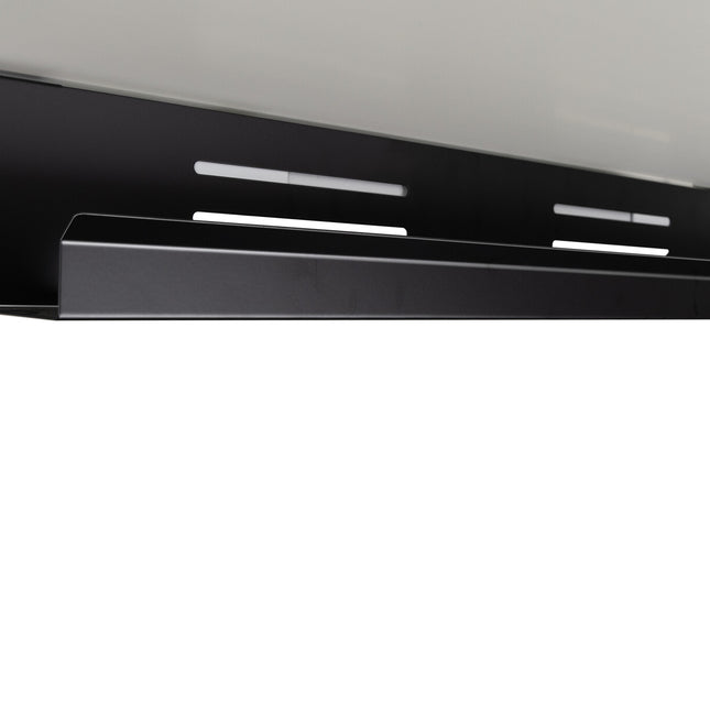 Elektrisch verstelbaar zit-sta bureau inclusief blad naar keuze (160x80) - Zwart frame