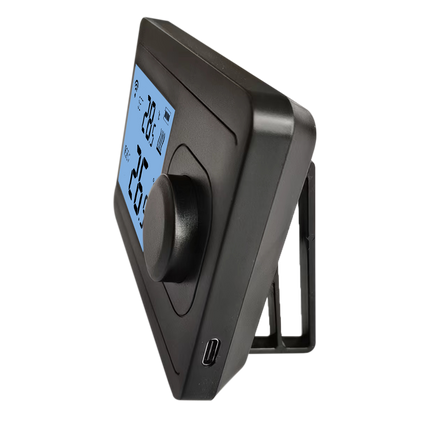 "Otus Wifi" Draadloze RF Wifi thermostaat - Mat Zwart