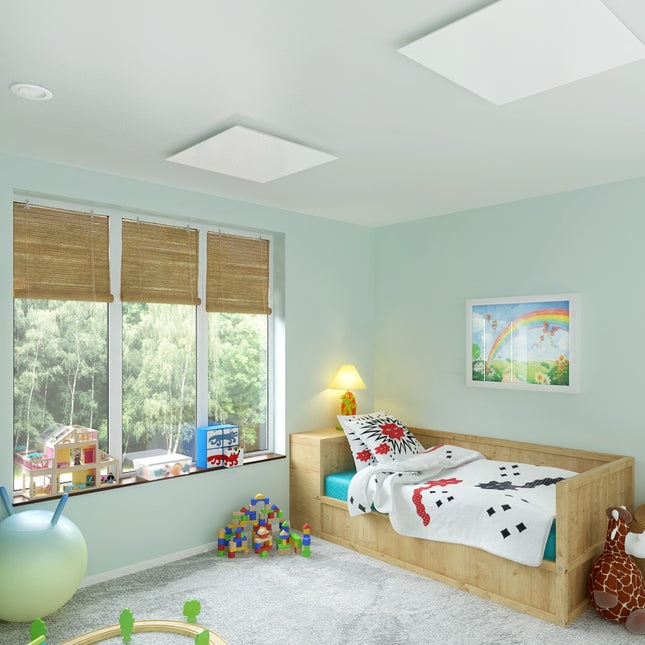 Infrarood Paneel Serie GS 80 x 120 cm Wit - 850 Watt - Verwarminghandel