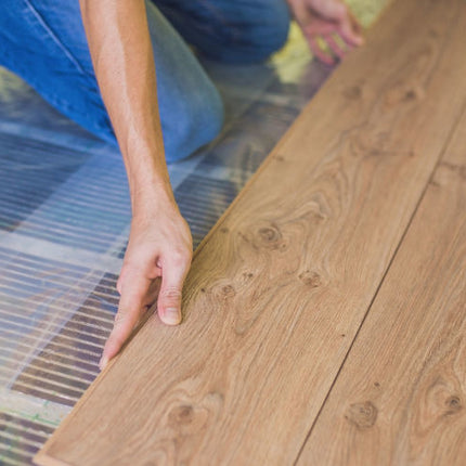 Beschermfolie voor infrarood vloerverwarming