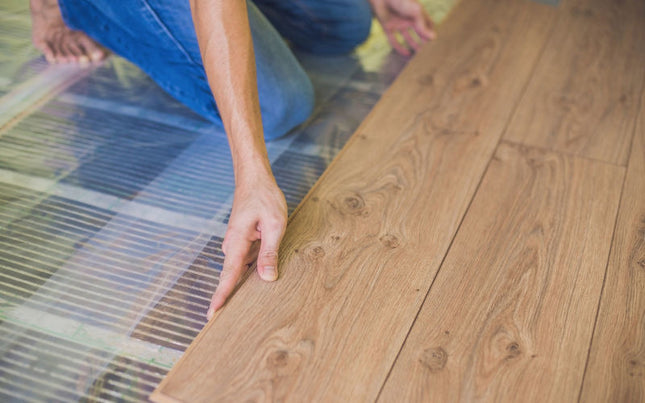 Beschermfolie voor infrarood vloerverwarming