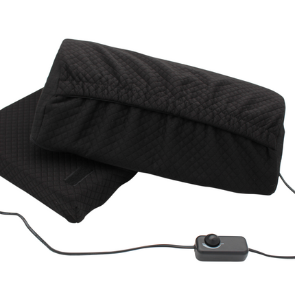 Ergonomisch steunkussen met infrarood verwarming - Zwart