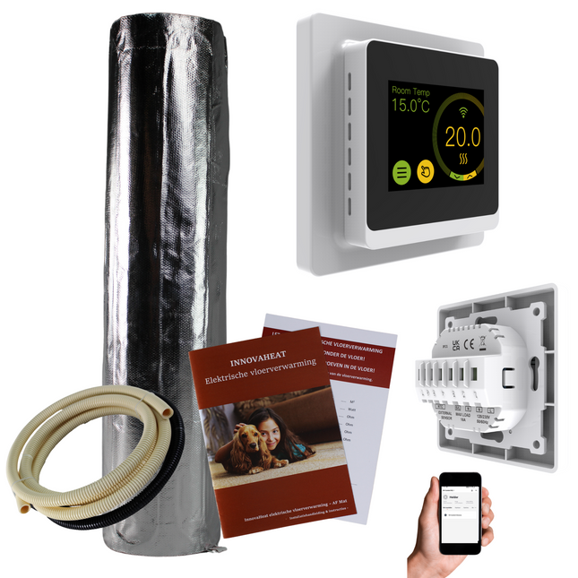 AF-Mat vloerverwarming op mat 1 m²