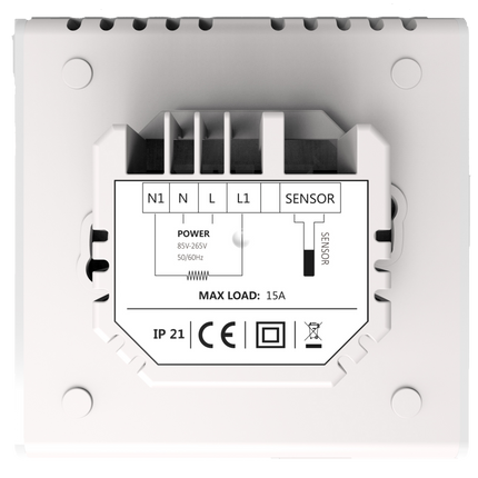 "Calypso-W" Digitale wifi thermostaat