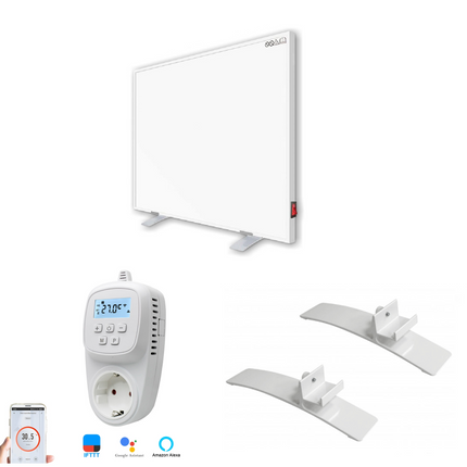 Set C: Infrarood paneel Napoli + thermostaat  - 700 watt